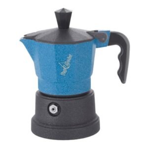 Top Moka Teflon Blue Color
